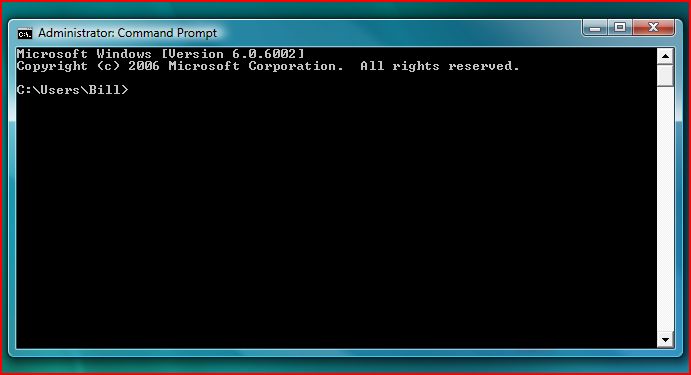 Windows 7 Command Prompt Administrator